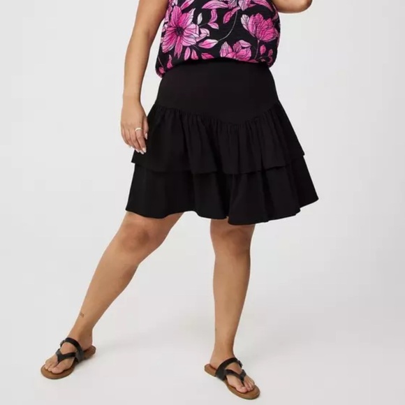 Torrid Ruffle Mini Skirt - Picture 3 of 13